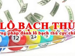 phương pháp chơi bạch thủ lô chính xác